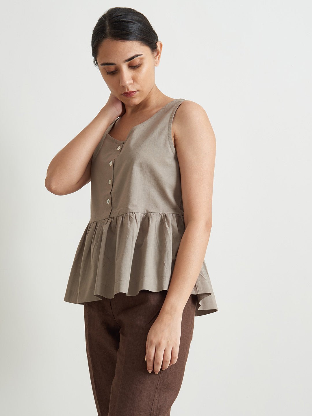 Freestyle peplum top - Suspire