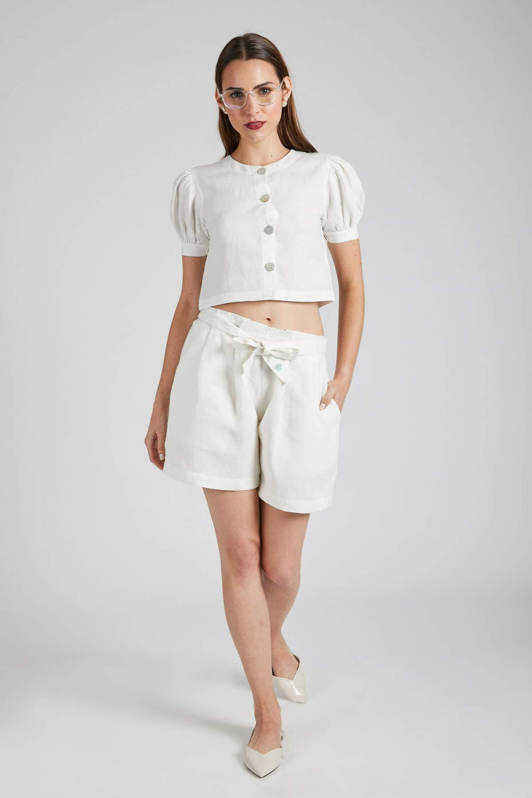 Gleam Tie Up Shorts - Suspire