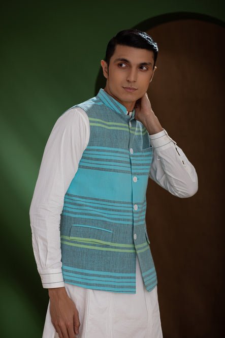 Handwoven Stripe Men&