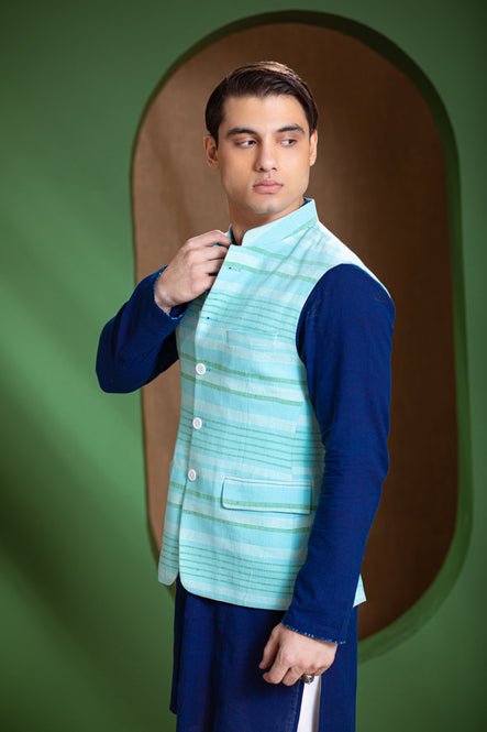 Handwoven Stripe Men&