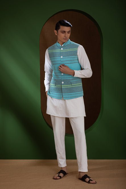 Handwoven Stripe Men&