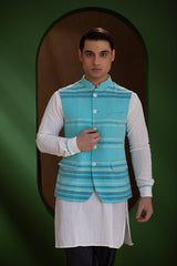 Earthpiece Handwoven Stripe Men's Bundi