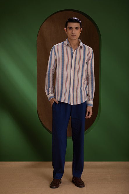 Handwoven Stripe Men&