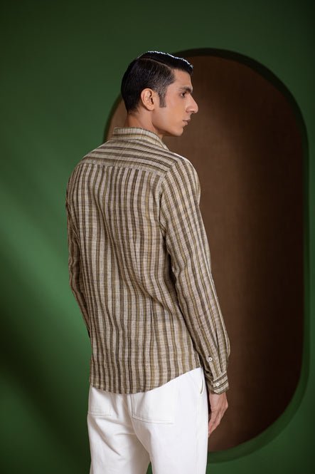 Handwoven Stripe Men&