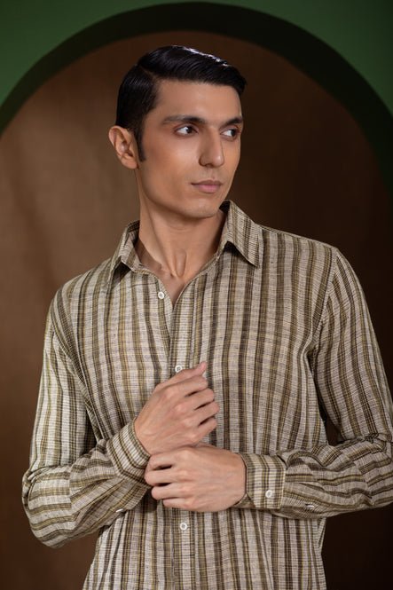 Handwoven Stripe Men&