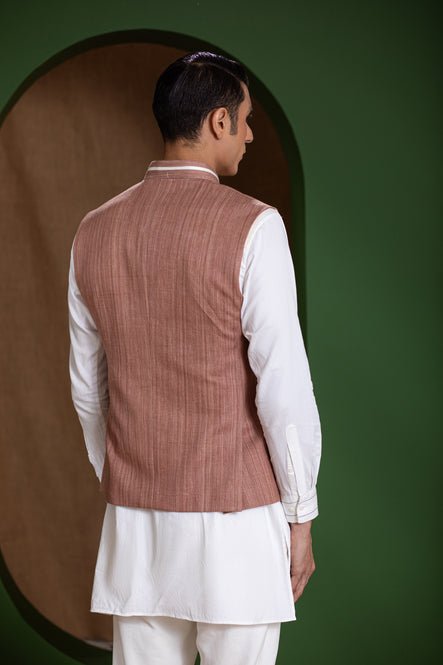 Handwoven Twill Men's Bundi - Suspire