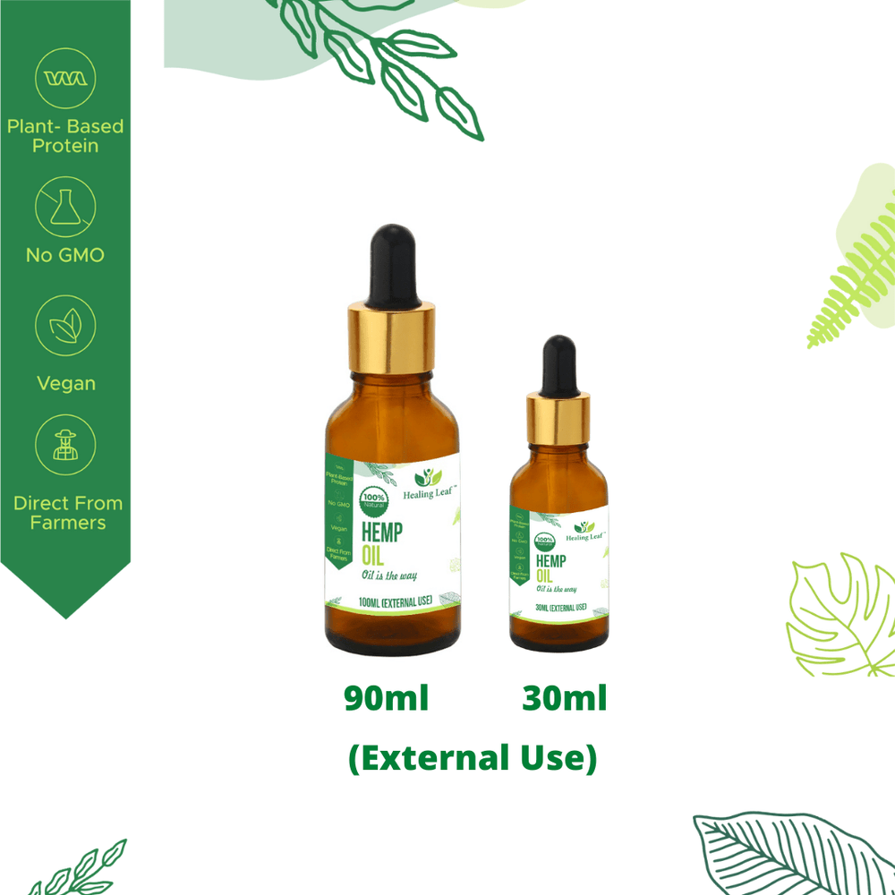Healing Leaf Hemp oil (external) - Human