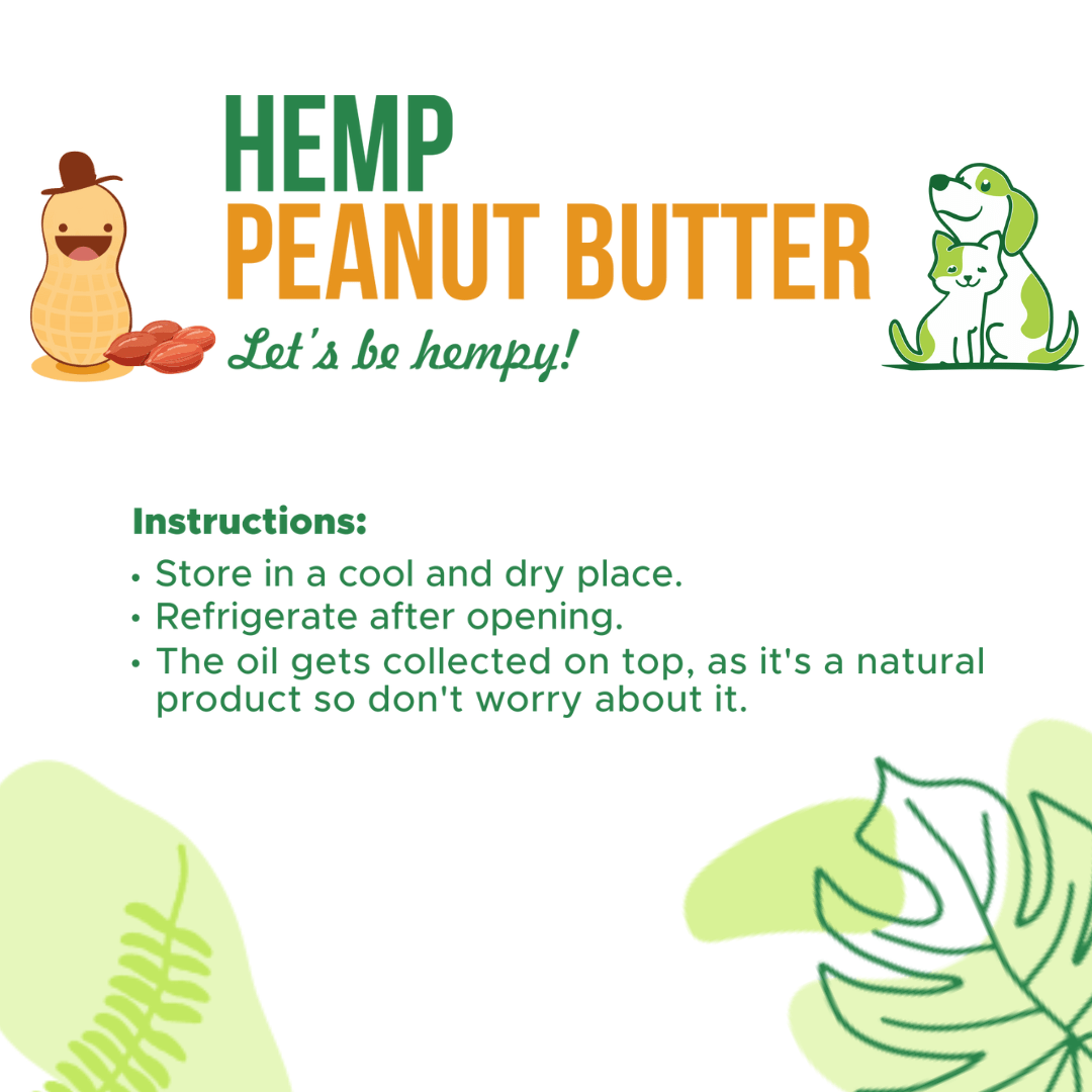 Hemp peanut butter - Pet - Suspire
