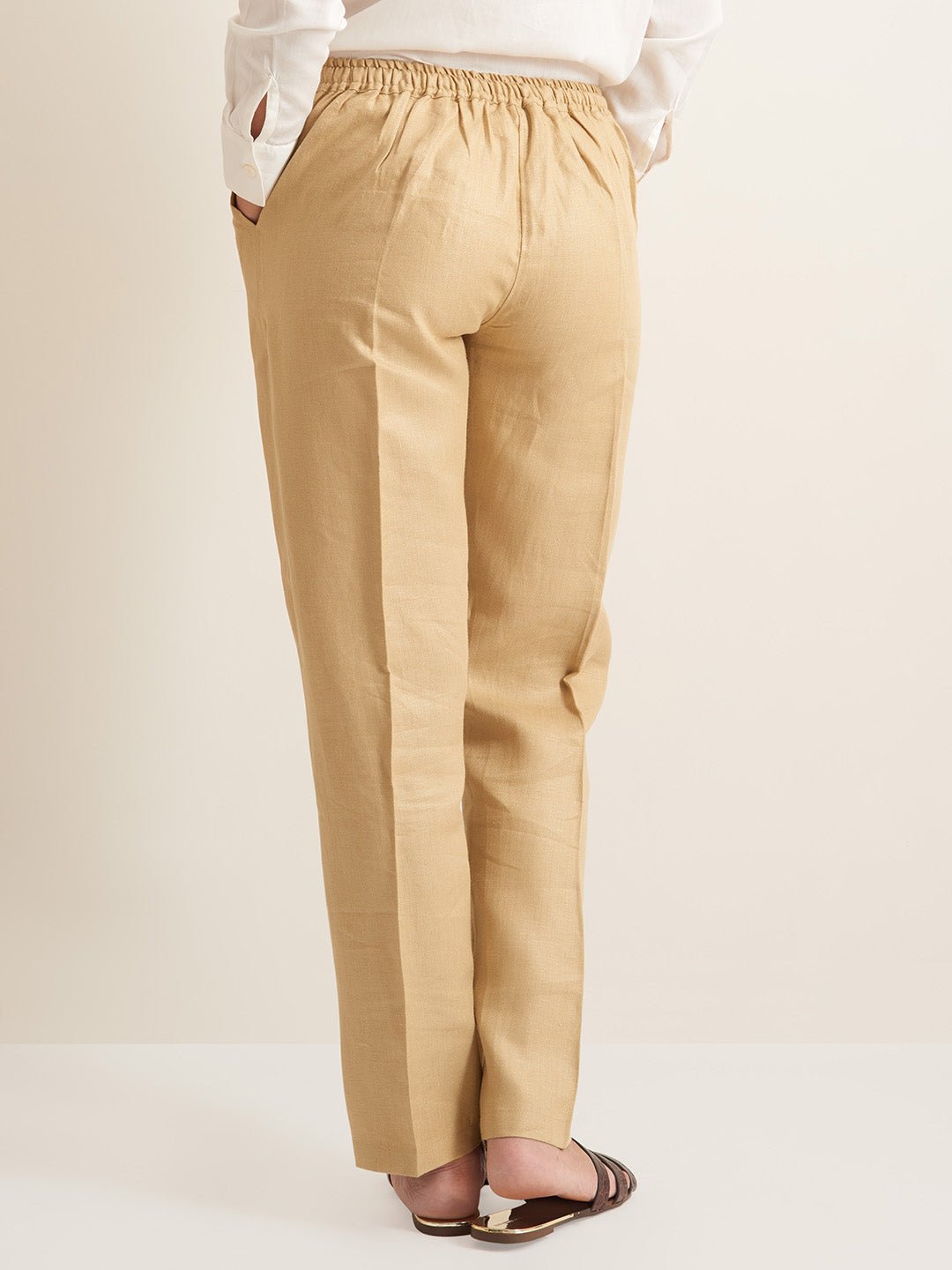 Herringbone Linen pant - Suspire