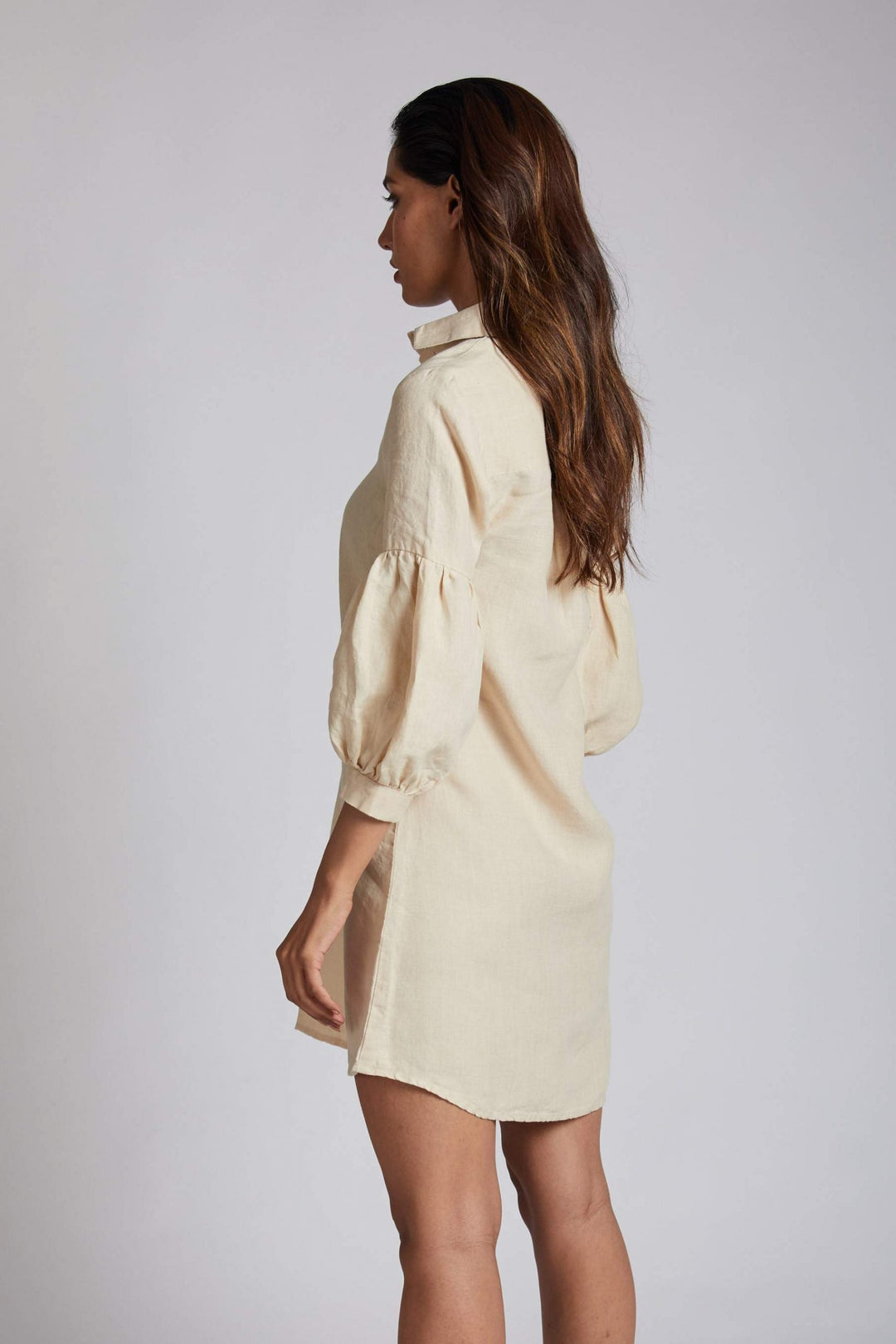 Horizon Lego-mutton Shirt Dress - Suspire