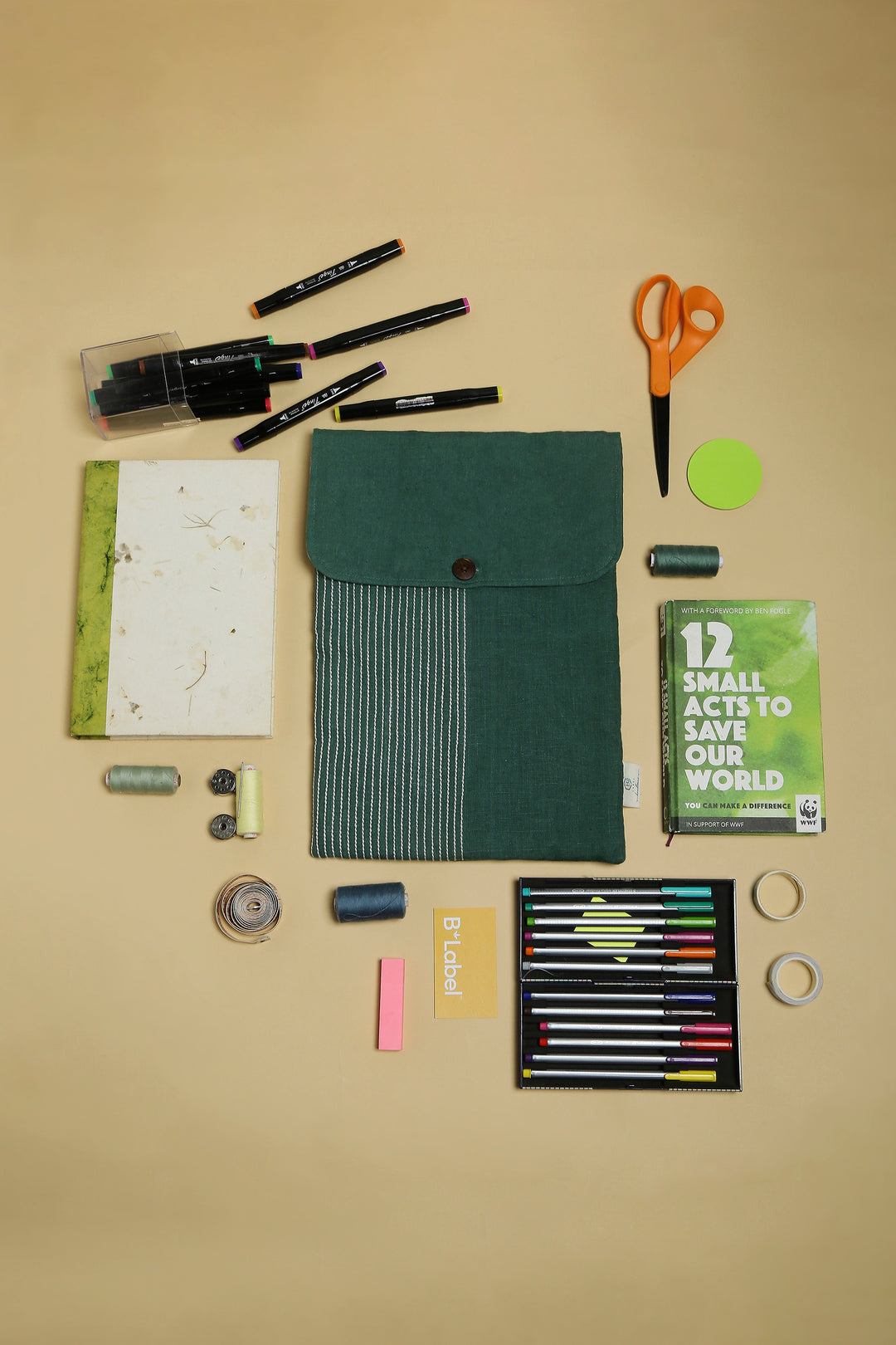 B Label Jade Laptop/Tab Sleeve