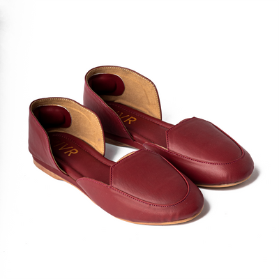 Cherry Loer with elevated heel