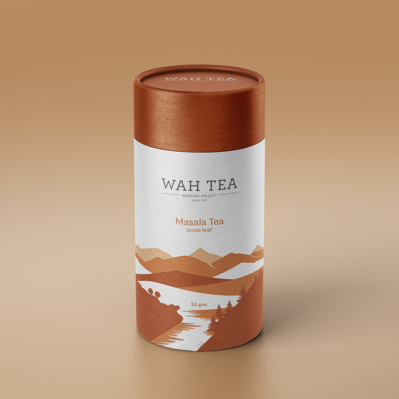 Masala Tea - Loose Leaf - Tube Pack of 2 (50g each)