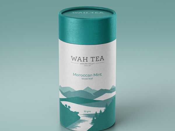 Moroccan Mint Tea - Loose Leaf - Tube Pack of 2 (100g each)
