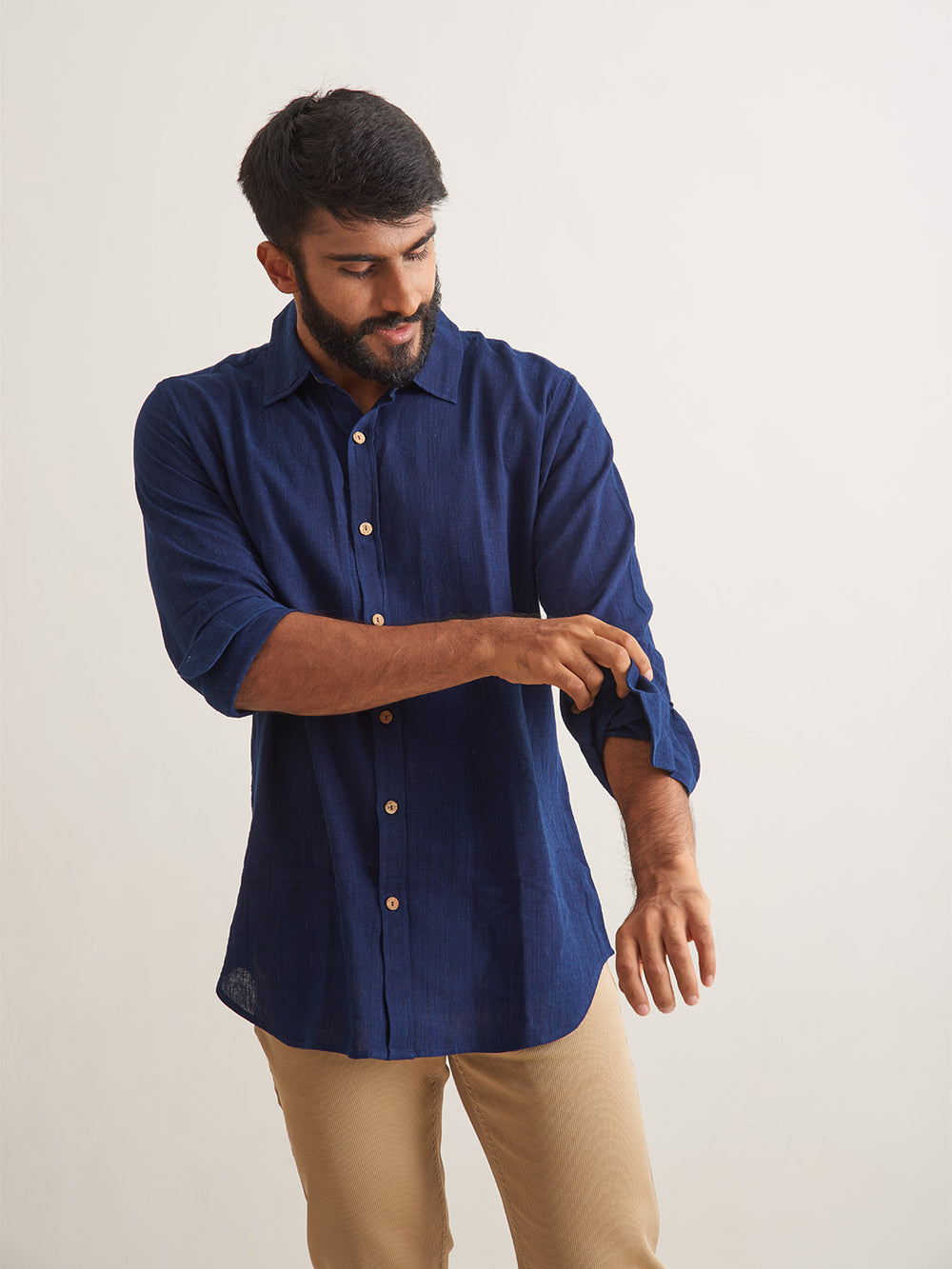 Patrah Indigo Ocean shirt