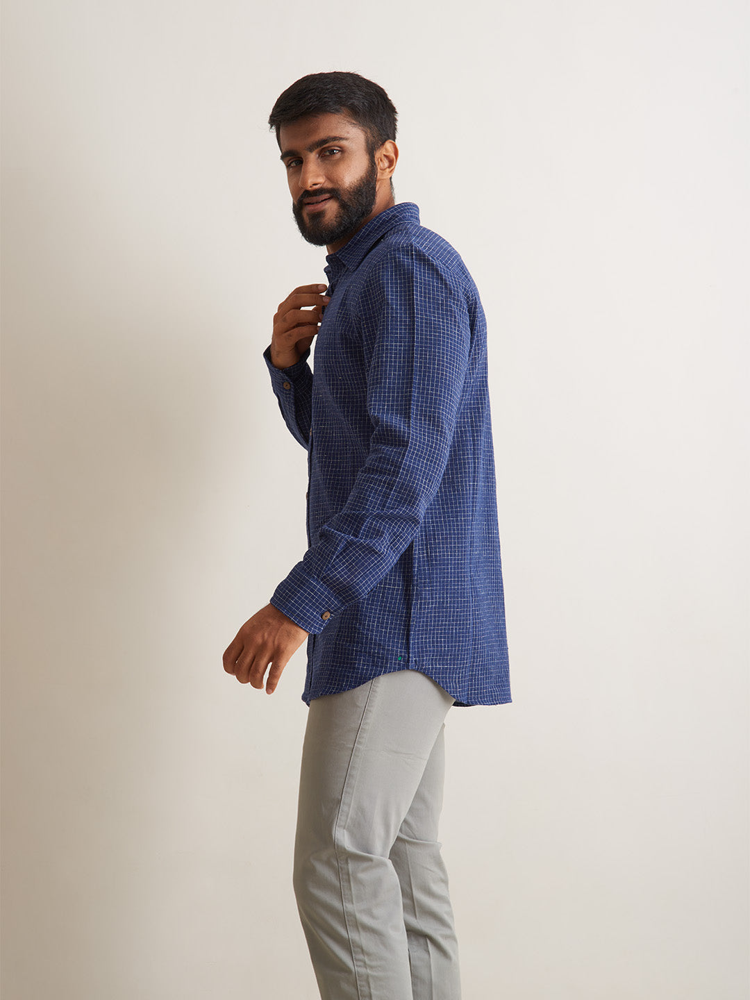 Patrah Indigo Waves shirt