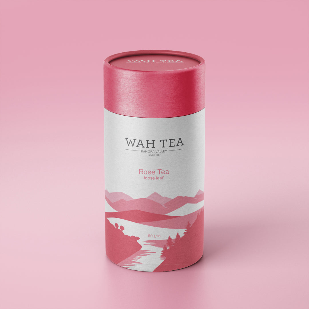 Rose Tea - Loose Leaf - Tube Pack of 2 (100g each)