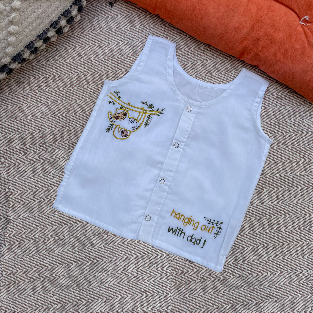 Bhaakur The Sloth Jhablas/Vests Set