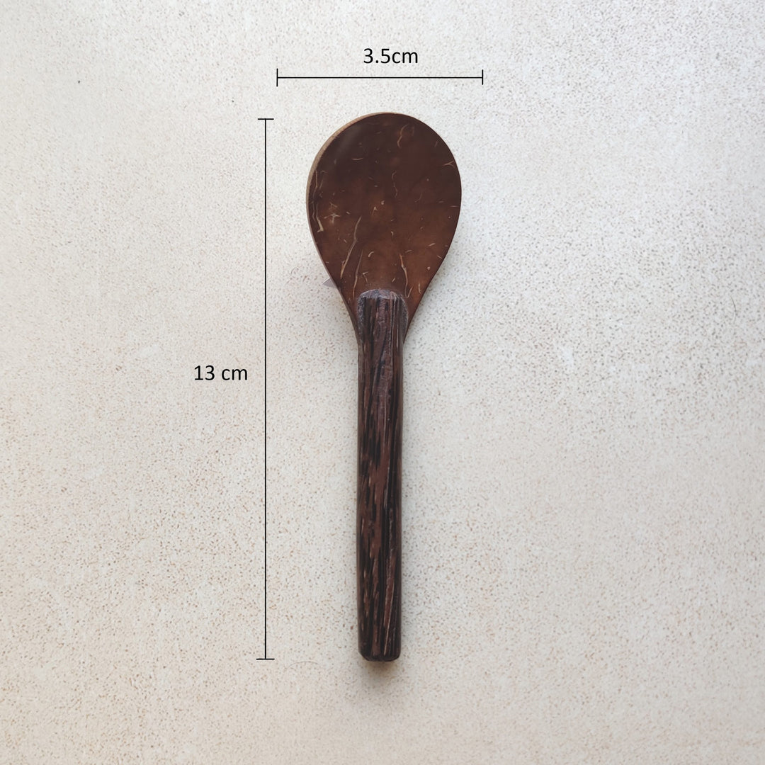 Greenfootprint Natural Coconut Shell Spoons | Set of 2